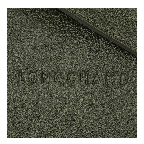 Le Foulonné M Crossbody bag , Khaki - Leather - View 5 of  5