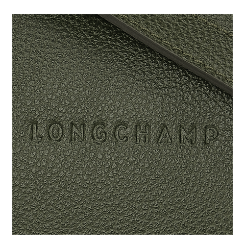 Le Foulonné M Crossbody bag , Khaki - Leather - View 5 of 5