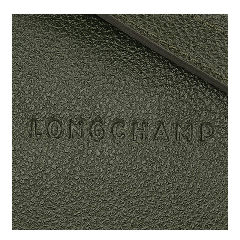 Le Foulonné M Crossbody bag , Khaki - Leather  - View 5 of 5