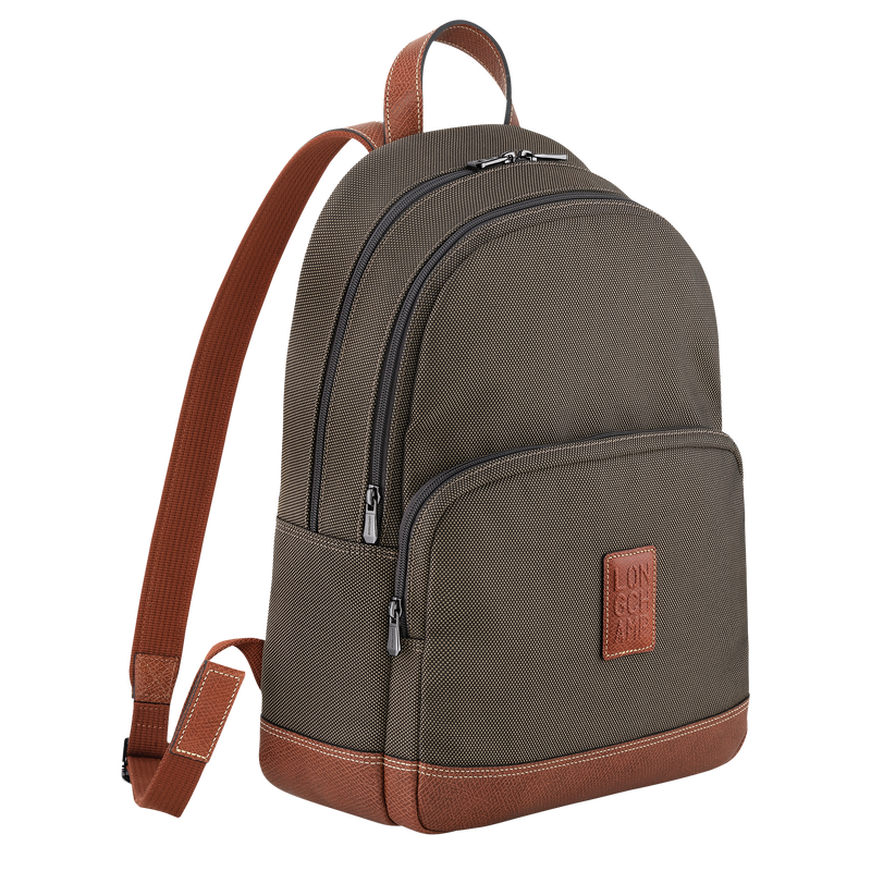Boxford Backpack , Brown - Recycled canvas  - View 3 of  5