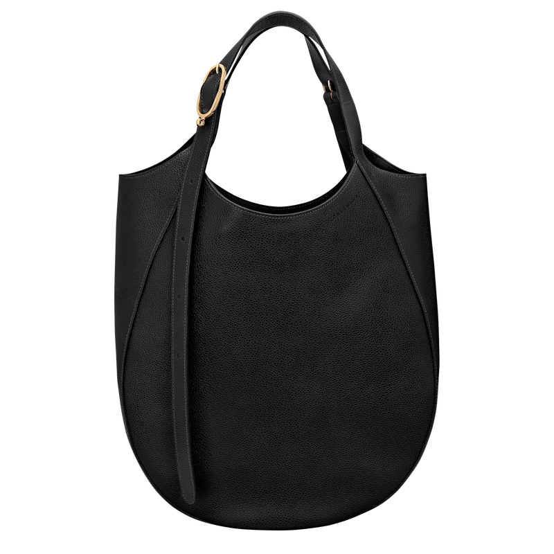 Le Foulonné XL Tote bag , Black - Leather  - View 1 of  2