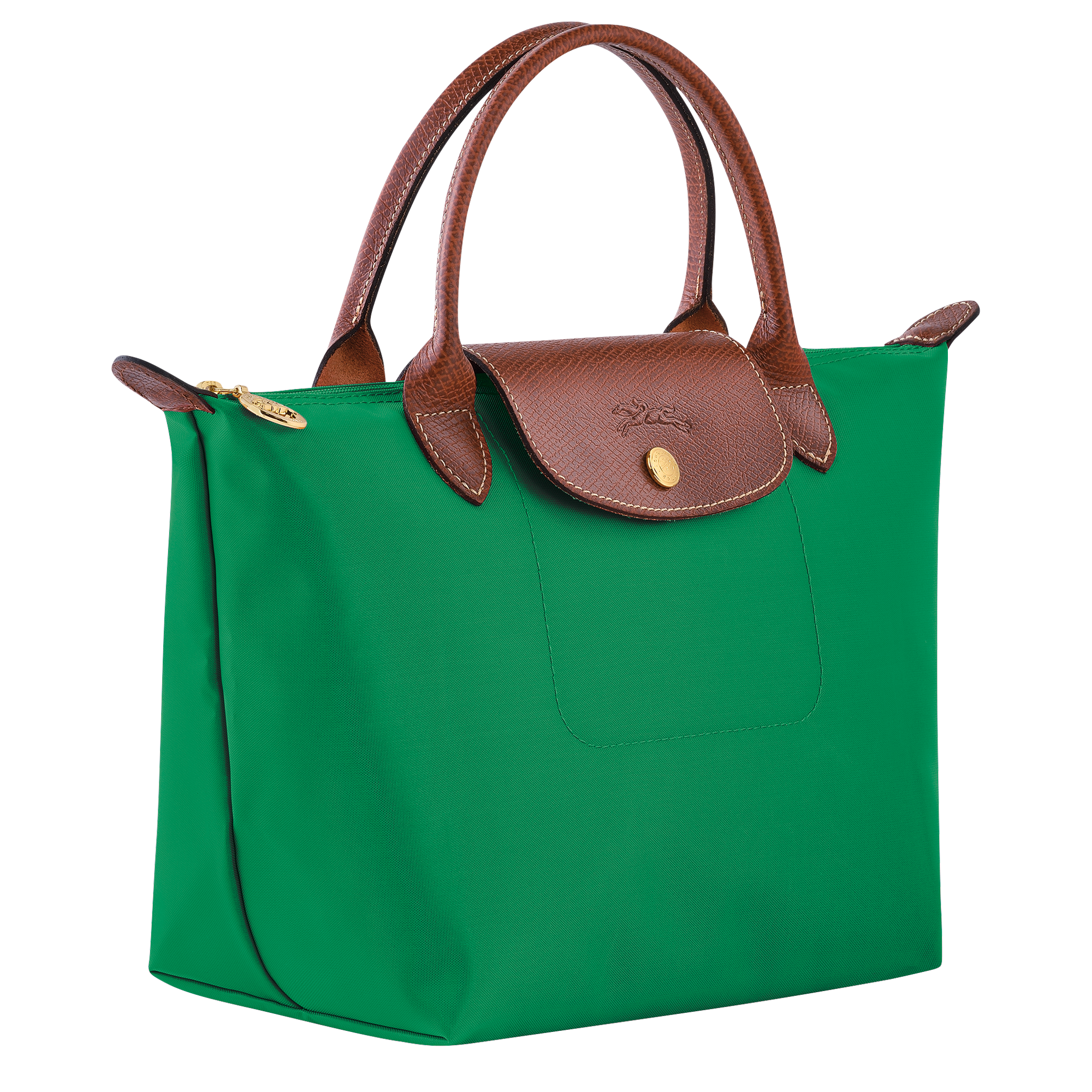 Handbag S, Green - View 3 of
        7 - zoom in Le Pliage Original Handbag S, Green