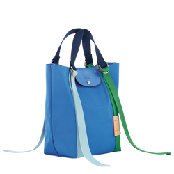 Le Pliage Re-Play Borsa con manico S,  Blu