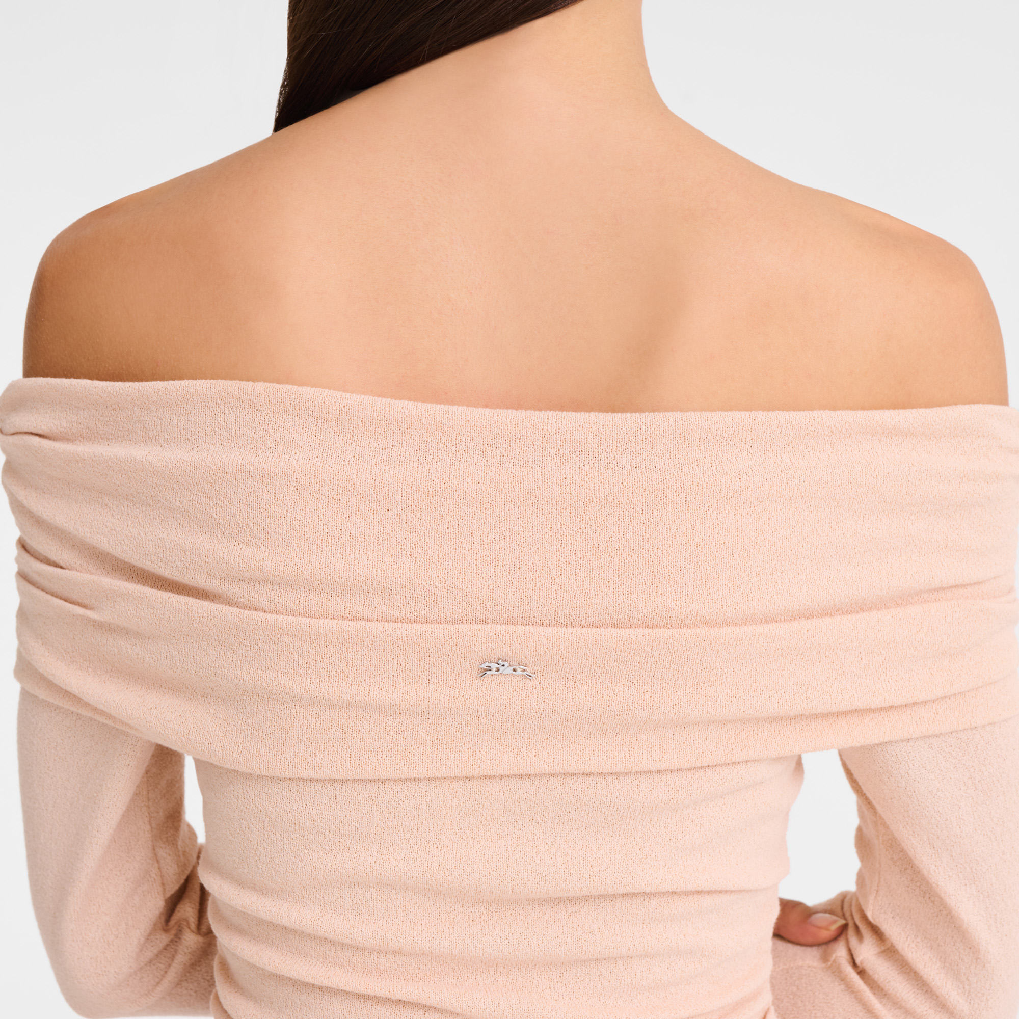 null Long dress, Cream