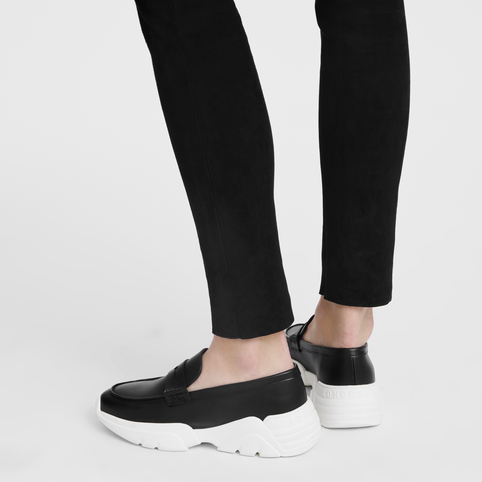 Mocassin longchamp hot sale