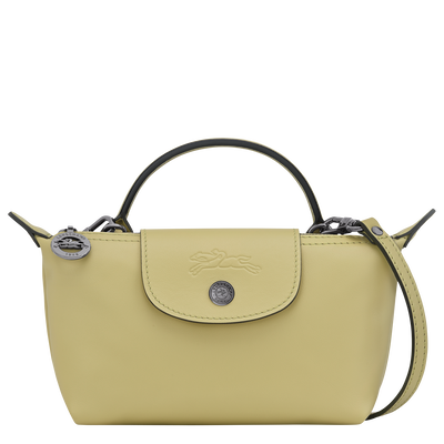 Pochette XS Le Pliage Xtra , Cuir - Pistache