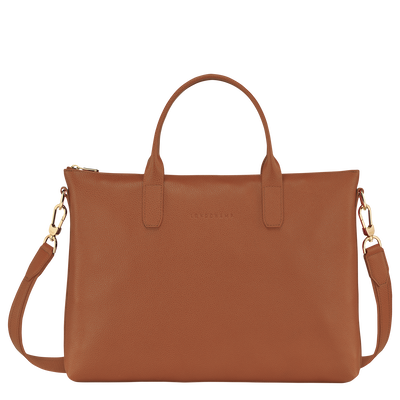 Le Foulonné Briefcase S, Caramel