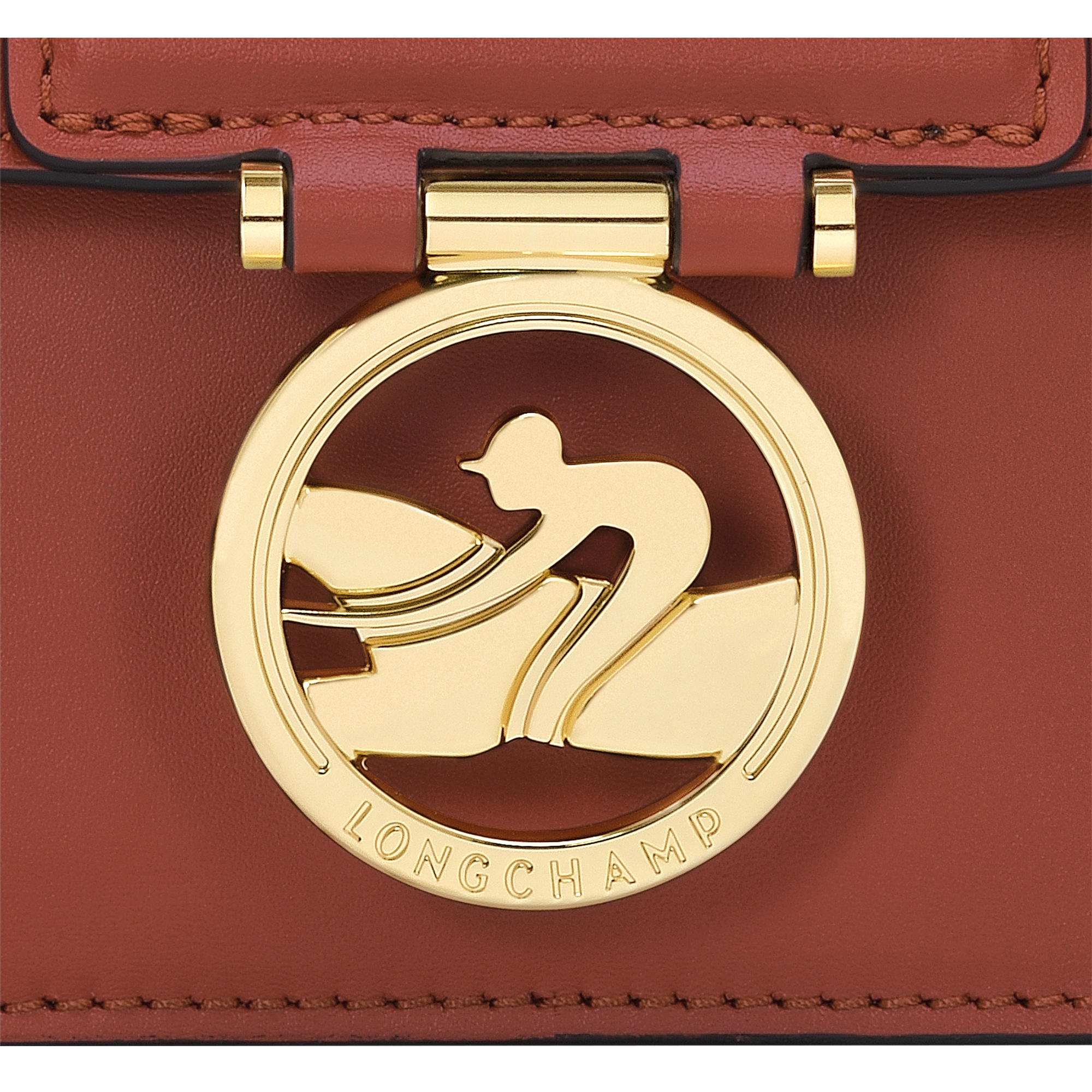 Box-Trot Crossbody bag XS, Mahogany