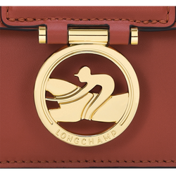 Box-Trot Crossbody bag XS, Mahogany