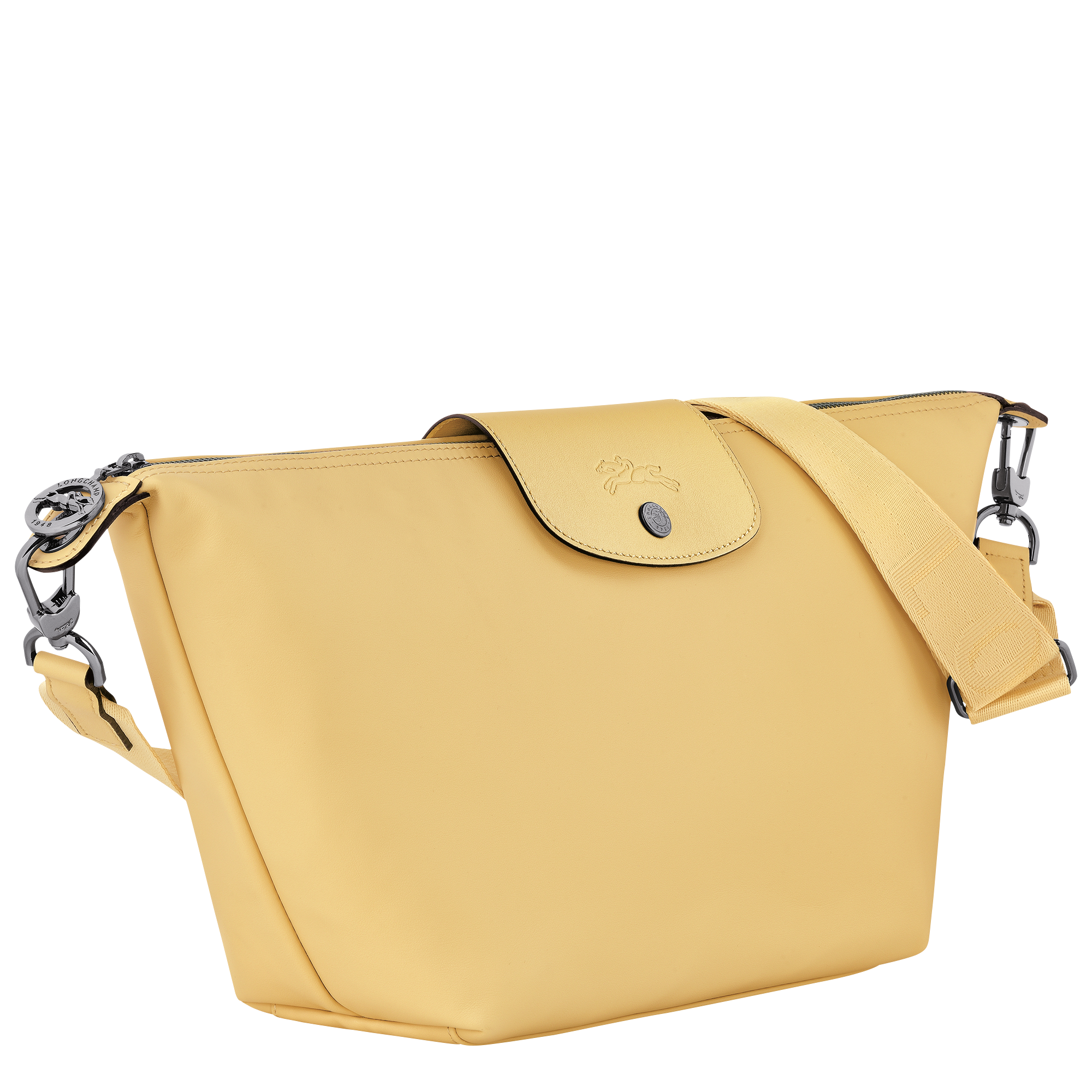 Le Pliage Xtra S Hobo bag Wheat - Leather (10210987A81)