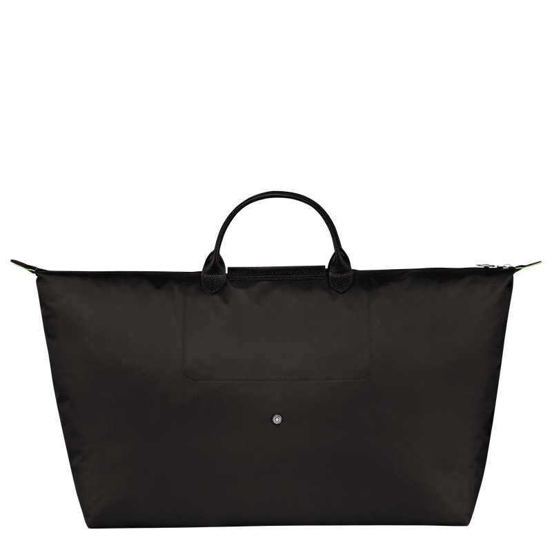 Reisetasche M Le Pliage Green , Recyceltes Canvas - Schwarz  - Ansicht 4 von 7