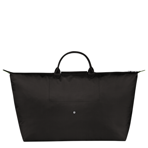 Le Pliage Green M Travel bag , Black - Recycled canvas - View 4 of  6