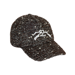 Hat , Mocha - Tweed