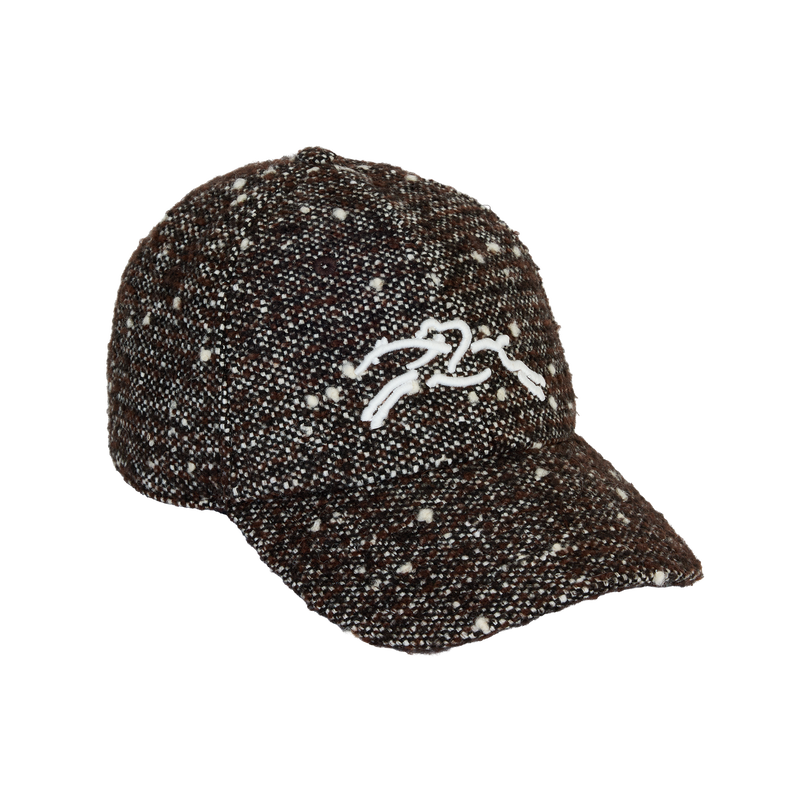Hat , Mocha - Tweed  - View 2 of  3