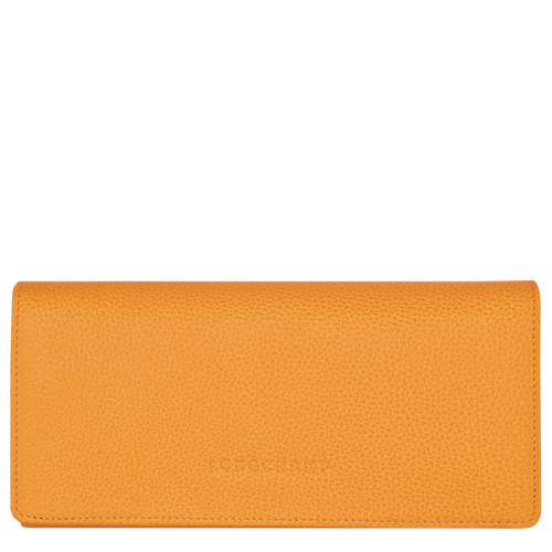 Le Foulonné Continental wallet , Apricot - Leather - View 1 of  4