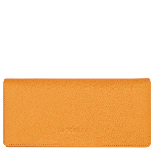 Le Foulonné Continental wallet , Apricot - Leather - View 1 of  4