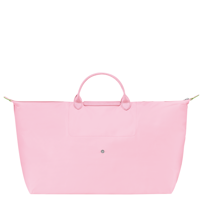 Le Pliage Green M Travel bag , Pink - Recycled canvas  - View 3 of 5