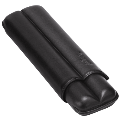 Cigars case , Black - Leather