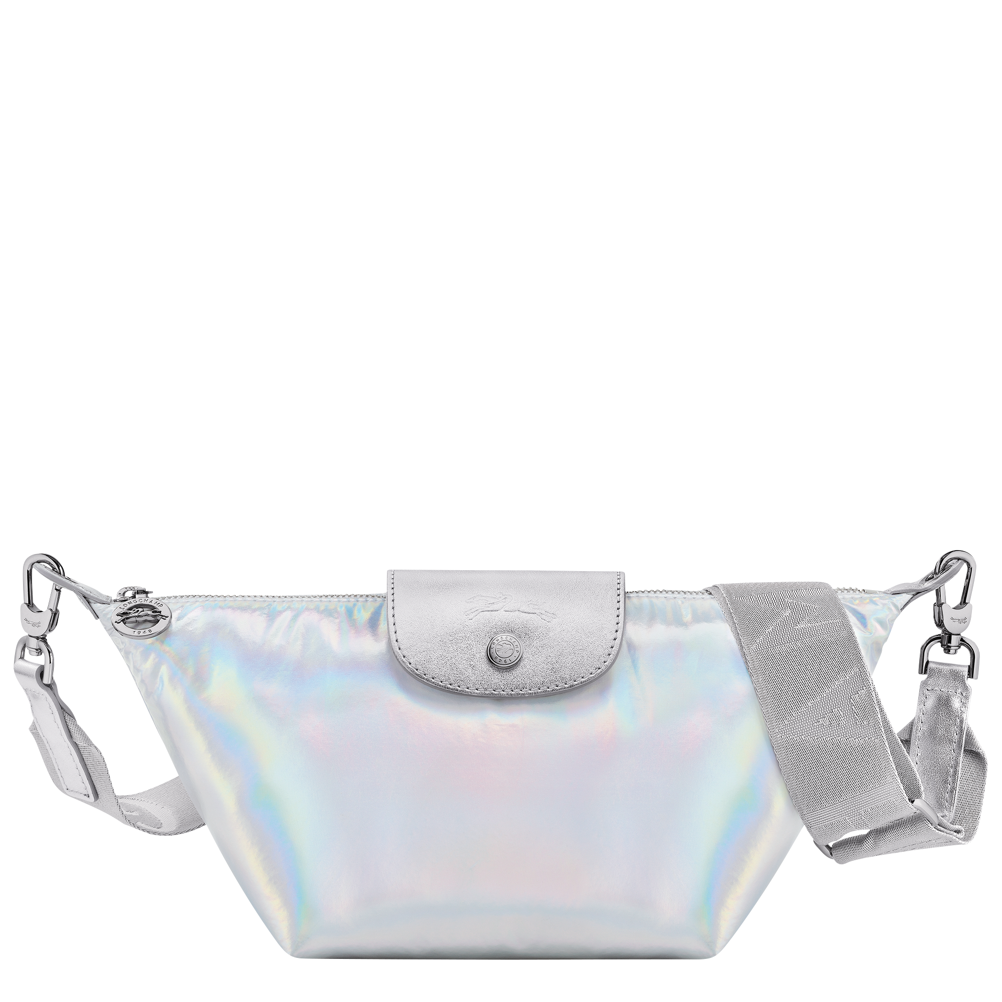 Crossbody bag XS, Silver - View 1 of
2 - zoom in Le Pliage Collection Crossbody bag XS, Silver