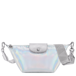 Le Pliage Collection XS Crossbody bag , Silver - Canvas