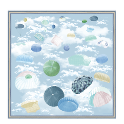 Silk scarf 90