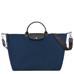 Le Pliage Energy 旅行袋 S , 海軍藍色 - 再生帆布