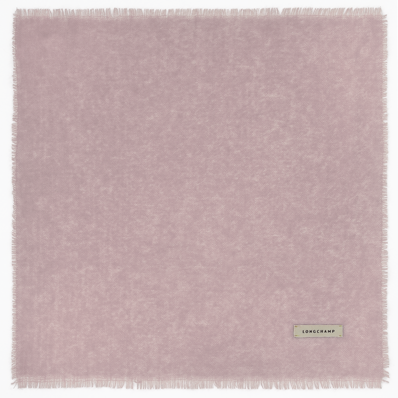 L'Hiver en douceur Stole , Pink Tea - Cashmere  - View 1 of  2
