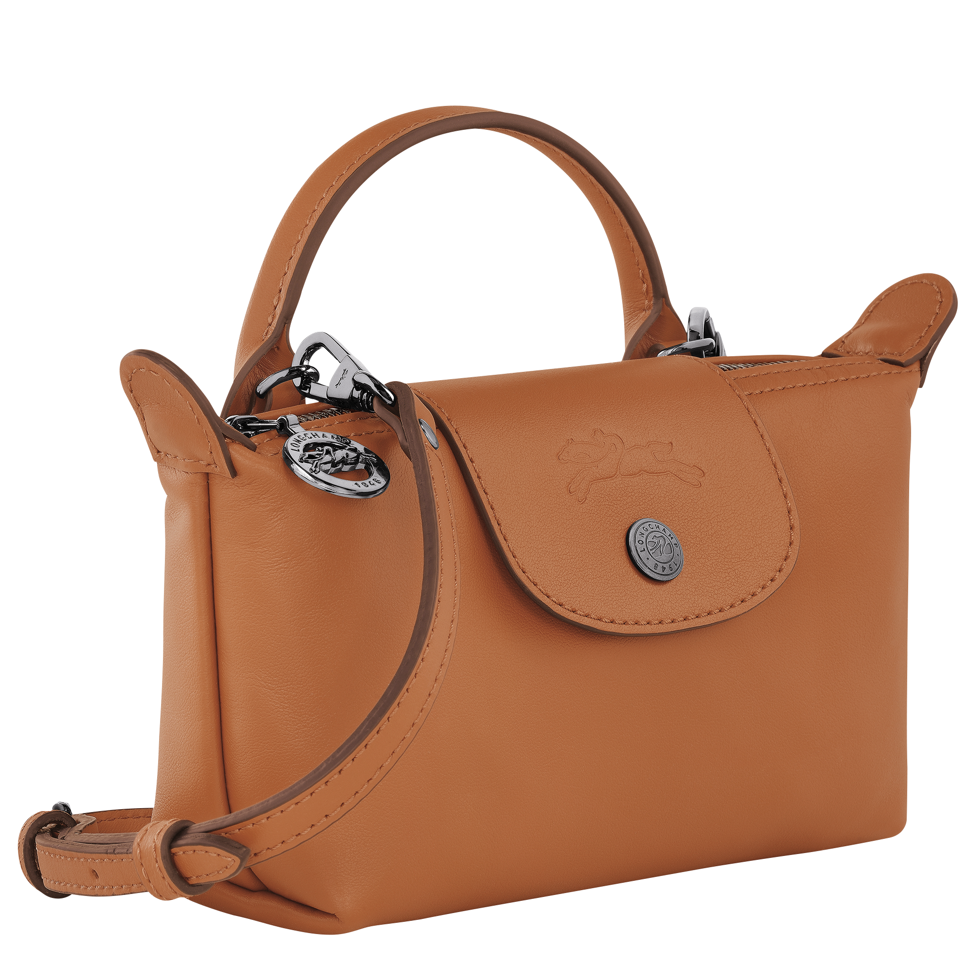 Pouch XS, Cashew - View 3 of
5 - zoom in Le Pliage Xtra Pouch XS, Cashew
