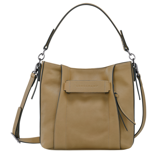 Longchamp 3D 斜背袋 S , 煙草色 - 皮革 - 查看 1 2