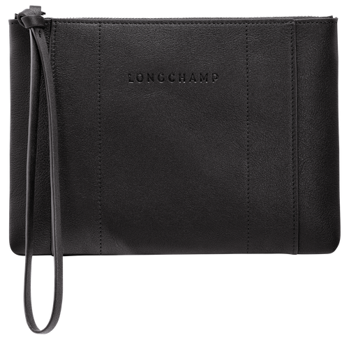 Pochette Longchamp 3D , Cuir - Noir - Vue 1 de 2