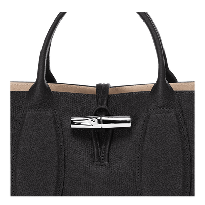 Le Roseau Handbag M, Black