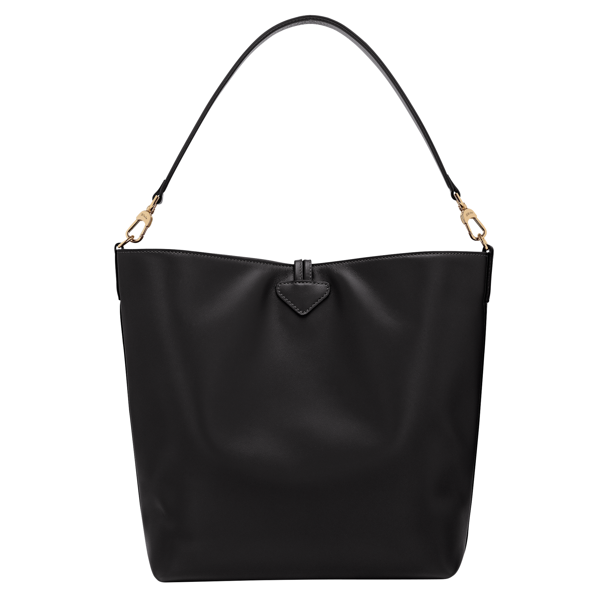 Le Roseau Hobo bag M, Black
