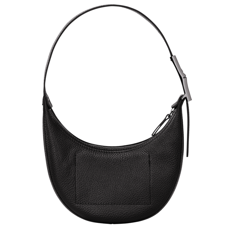 Le Roseau Essential S Hobo bag , Black - Leather  - View 4 of  6