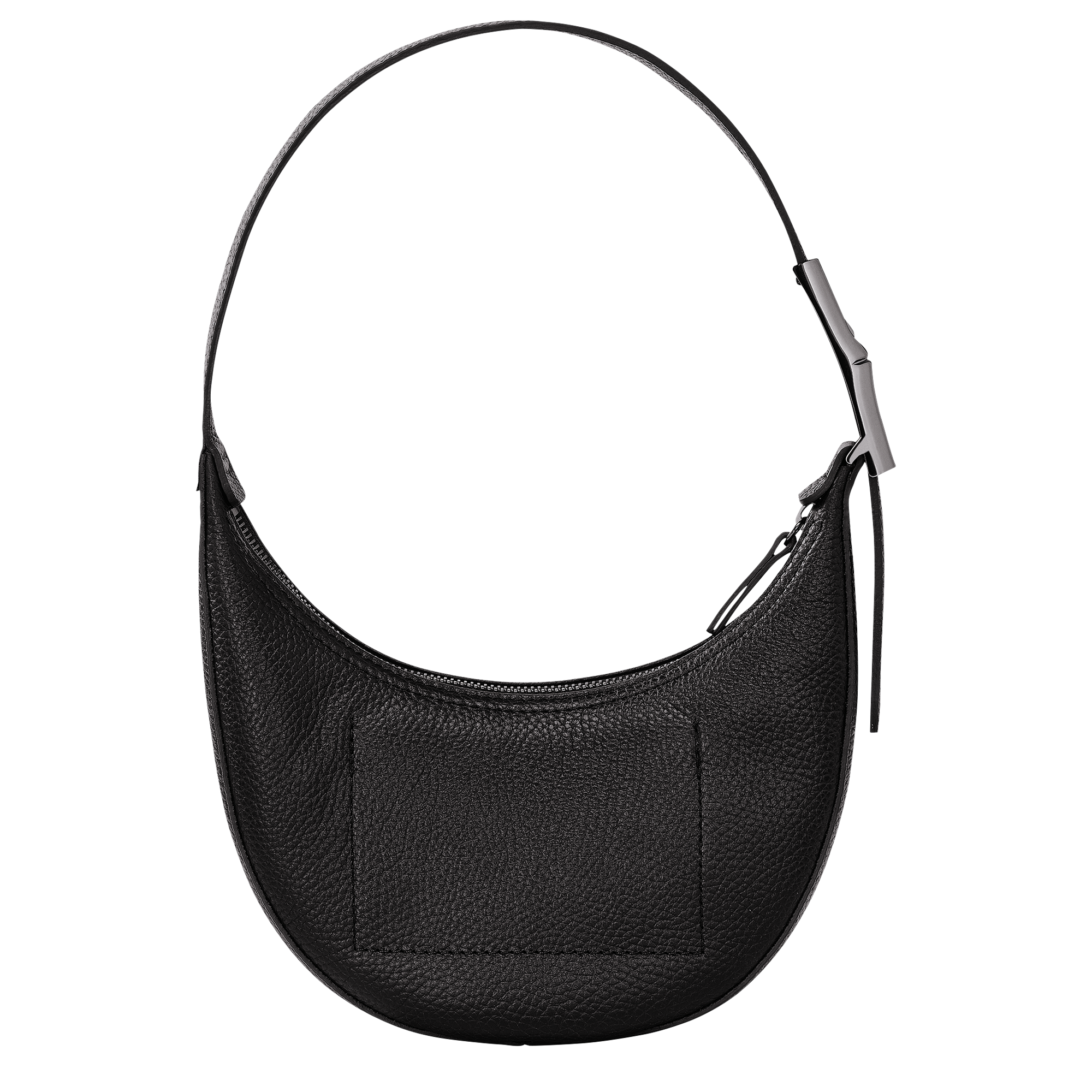 Le Roseau Essential S Hobo Bag Black Leather Longchamp US le-roseau-essential-s-hobo-bag-black-leather-longchamp-us