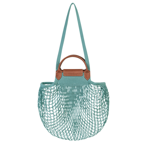 Le Pliage Filet L Mesh bag , Lagoon - Canvas - View 4 of  4