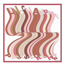 L'Arc-en-ciel Silk scarf 70 , Strawberry - Silk