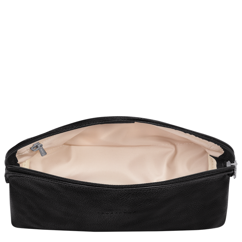 Le Foulonné Toiletry case , Black - Leather  - View 4 of 4