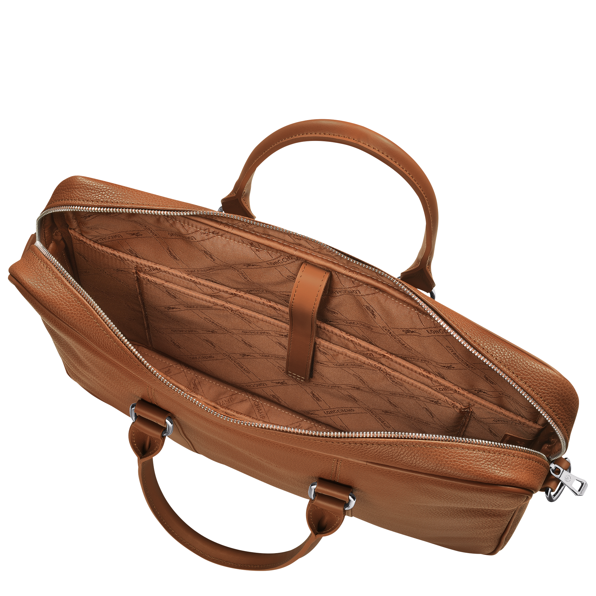 Le Foulonn&eacute; Briefcase S, Caramel
