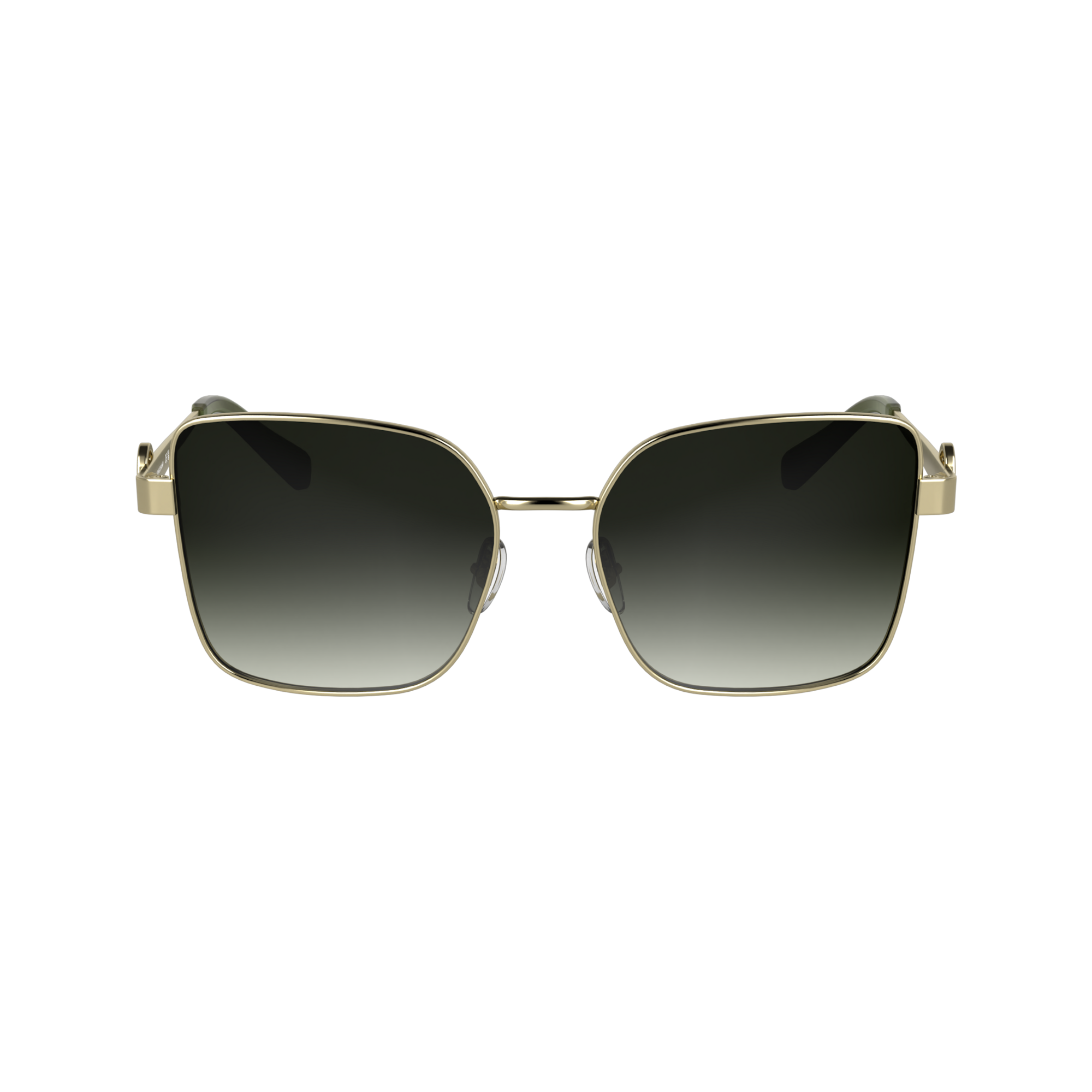 Sunglasses, Gold/Khaki - View 1 of
2 - zoom in null Sunglasses, Gold/Khaki