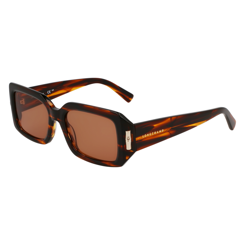 Lunettes de soleil , Ac&eacute;tate - Marron  - Vue 2 de 2