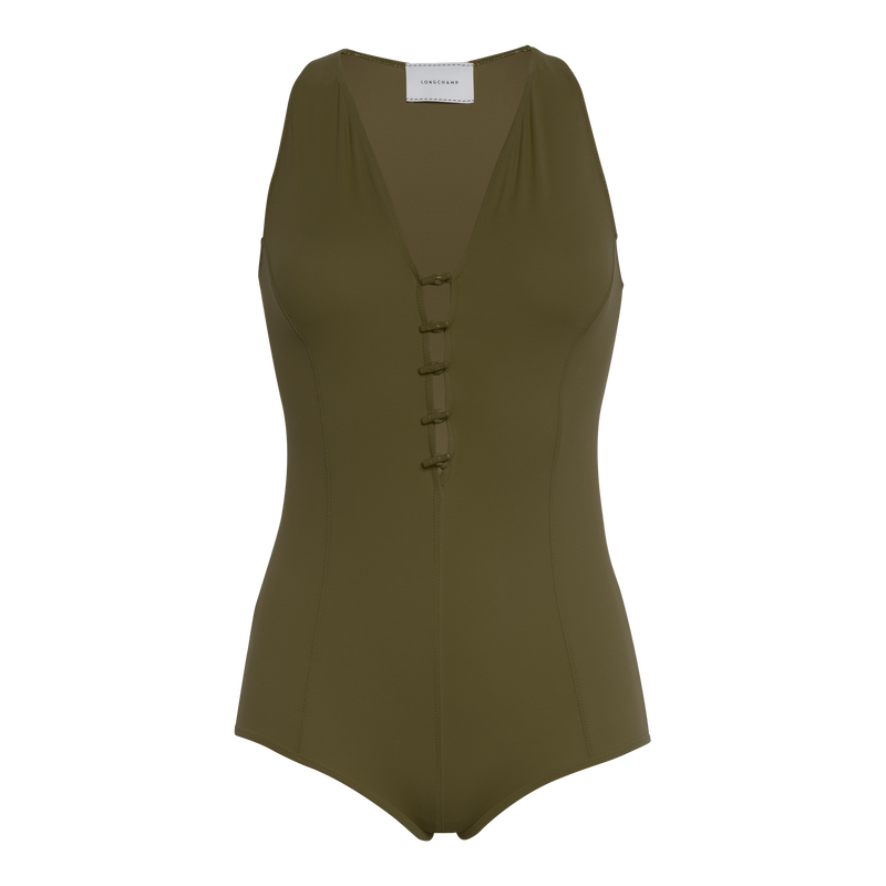 Badeanzug , Jersey - Khaki  - Ansicht 1 von 1