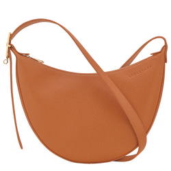Le Foulonn&eacute; S Crossbody bag , Amber - Leather