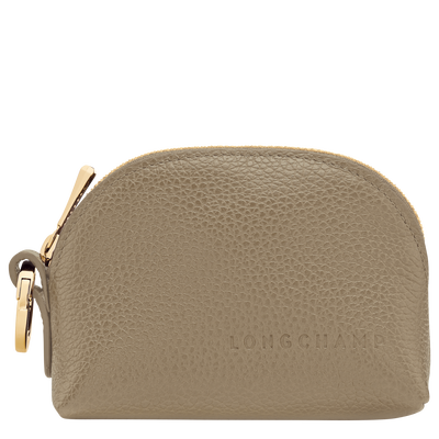 Le Foulonn&eacute; Coin purse , Lichen - Leather