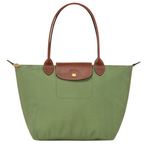 Le Pliage Original M Tote bag , Lichen - Recycled canvas - View 1 of 5
