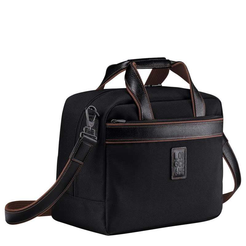 Boxford S Travel bag , Black - Recycled canvas  - View 3 of  5