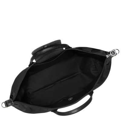 Le Pliage Green Erweiterbare Reisetasche, Schwarz