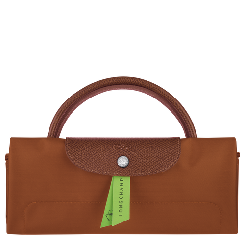Le Pliage Green S Travel bag , Cognac - Recycled canvas - View 6 of  6