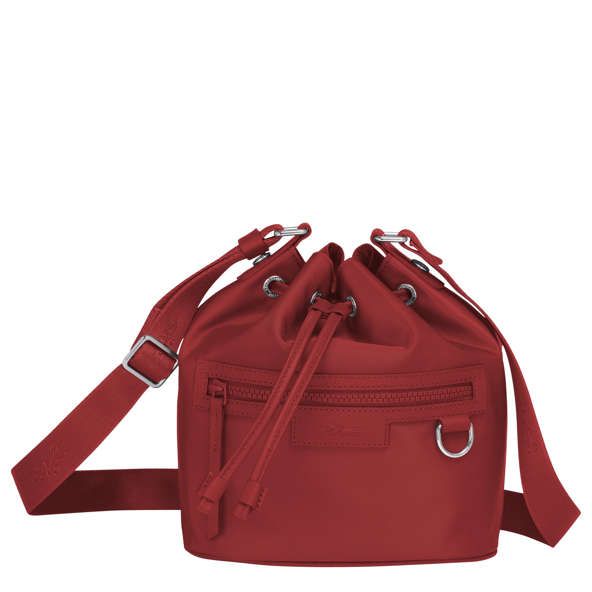 bucket bag red