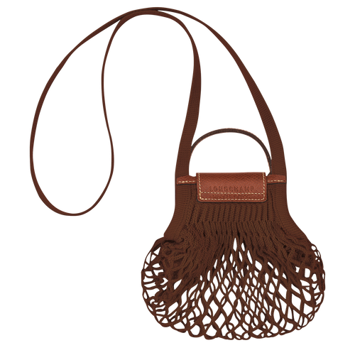 Le Pliage Filet XS Mesh bag , Tobacco - Canvas - View 4 of  4