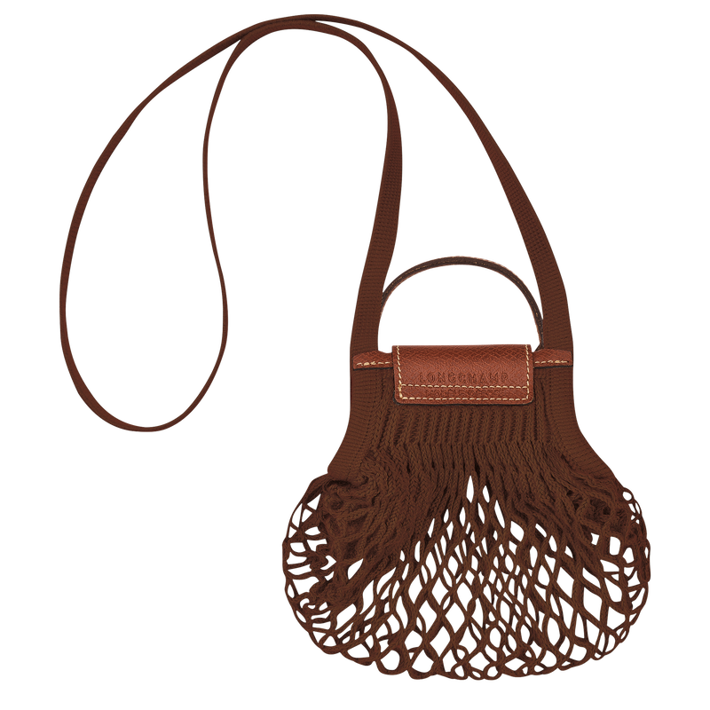 Umhängetasche XS Le Pliage Filet , Canvas - Tabak  - Ansicht 4 von 4